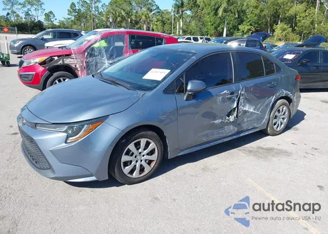 2022 Toyota Corolla Le z USA, uszkodzony, nr VIN 5YFEPMAE7NP308525